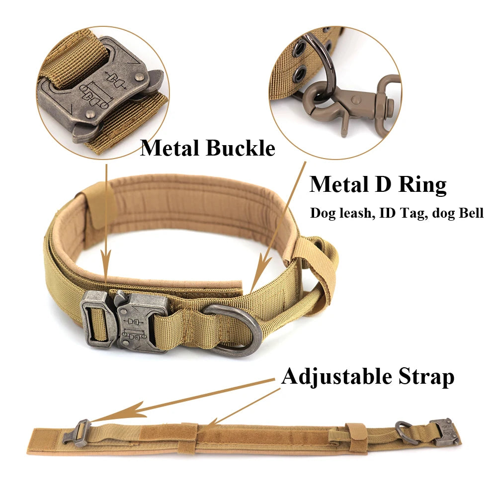 Large Dog Harness & Leash Set for German Shepherd & Malinois