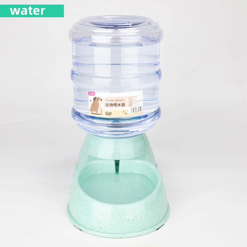Large-Capacity Pet Feeder & Water Dispenser – Food & Water Bowls for Cats & Small Dogs