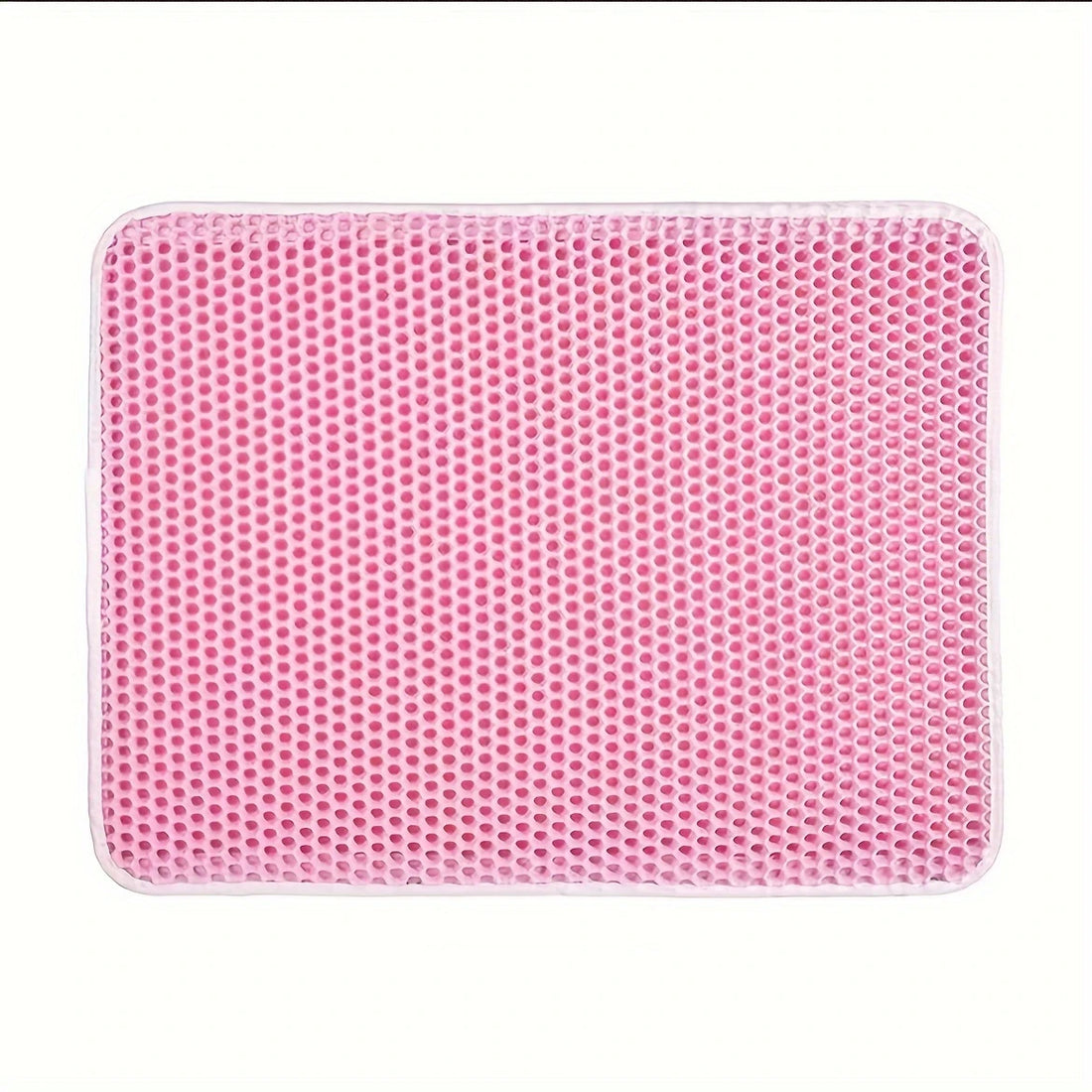 Large Double-Layer Cat Litter Mat – Waterproof, Honeycomb Design for Scatter Control