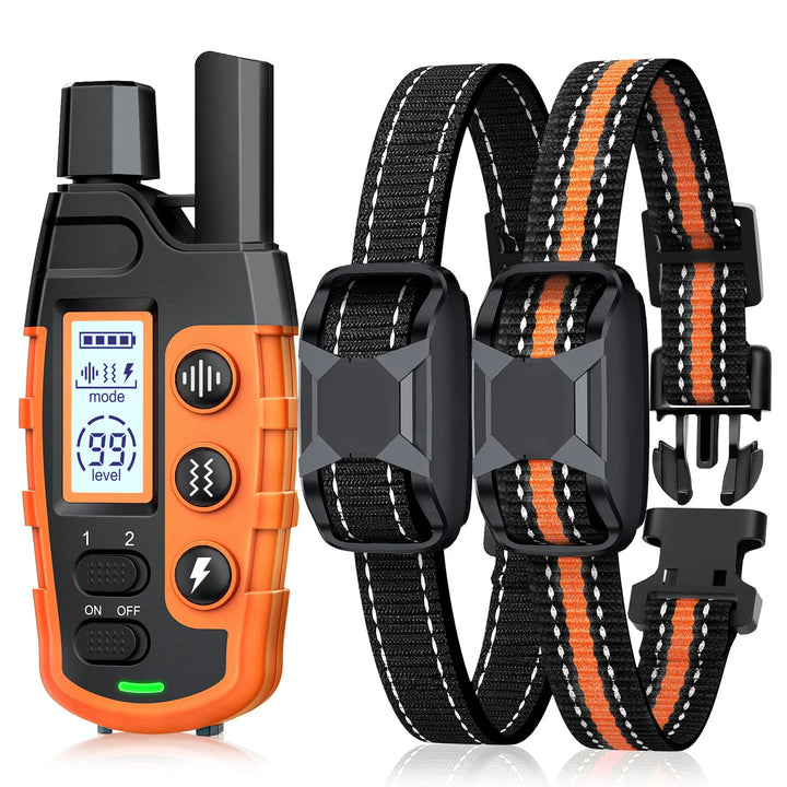 Electric Dog Training Collar – 3300Ft Remote, Waterproof, for 5–120 lbs Dogs