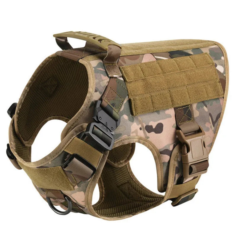 Large Dog Harness & Leash Set for German Shepherd & Malinois