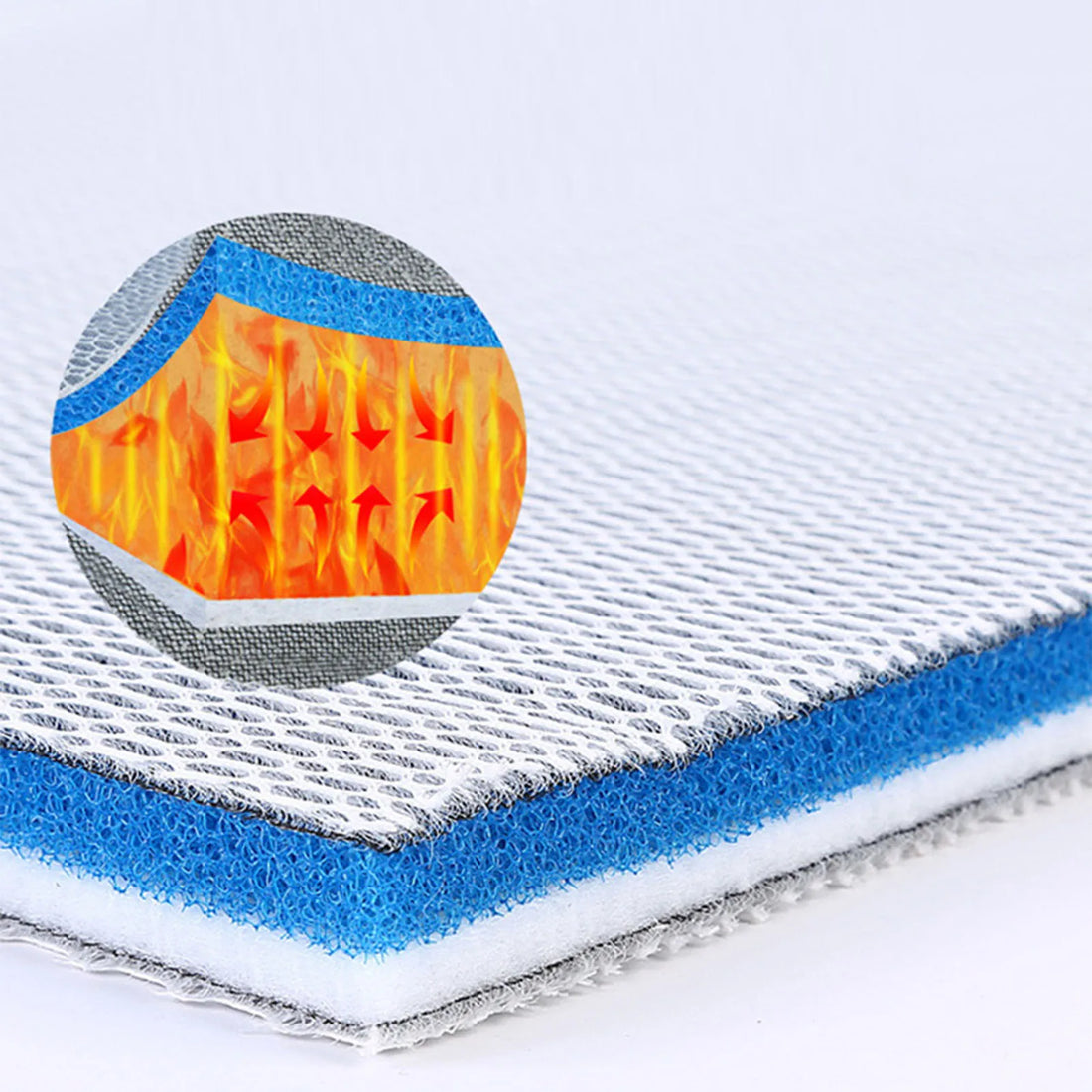 8-Layer Aquarium Filter Sponge – Upgraded Media Pads for Fish Tank Filters