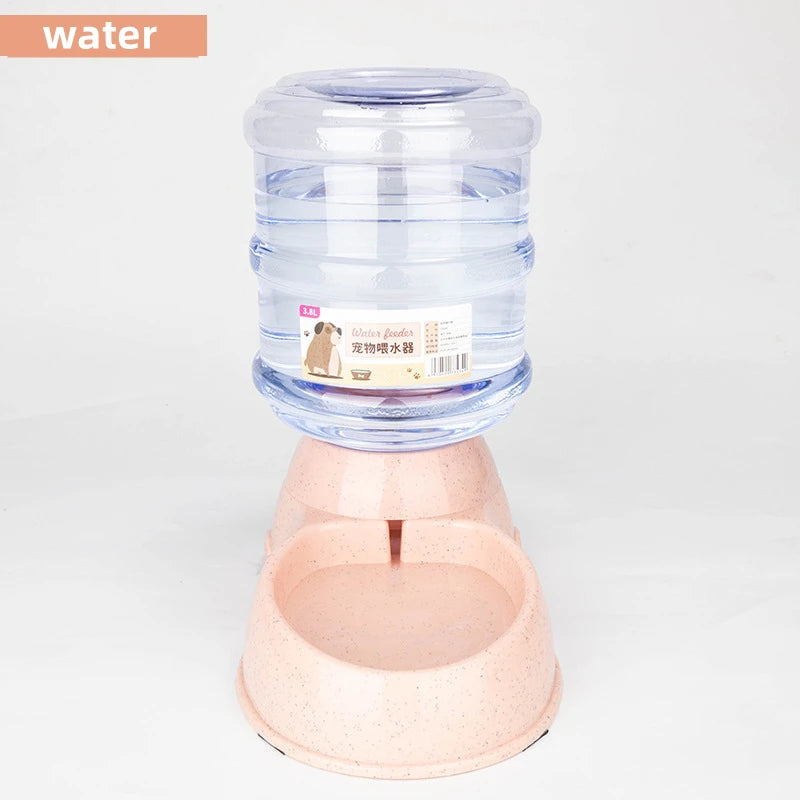 Large-Capacity Pet Feeder & Water Dispenser – Food & Water Bowls for Cats & Small Dogs