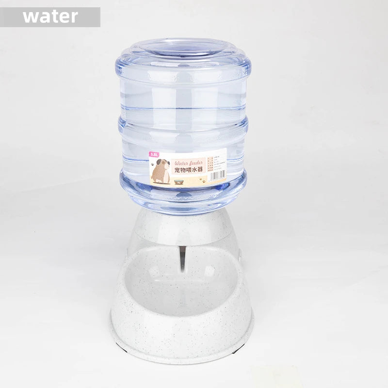 Large-Capacity Pet Feeder & Water Dispenser – Food & Water Bowls for Cats & Small Dogs